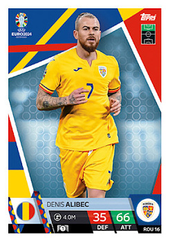 Denis Alibec Romania Topps Match Attax EURO 2024 #ROM16